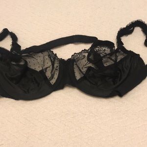 Black Backless Bra